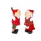 Whitehurst Set of 2 Zims The Elves Themselves "Kissing" Christmas Tabletop Figurines 10.5"